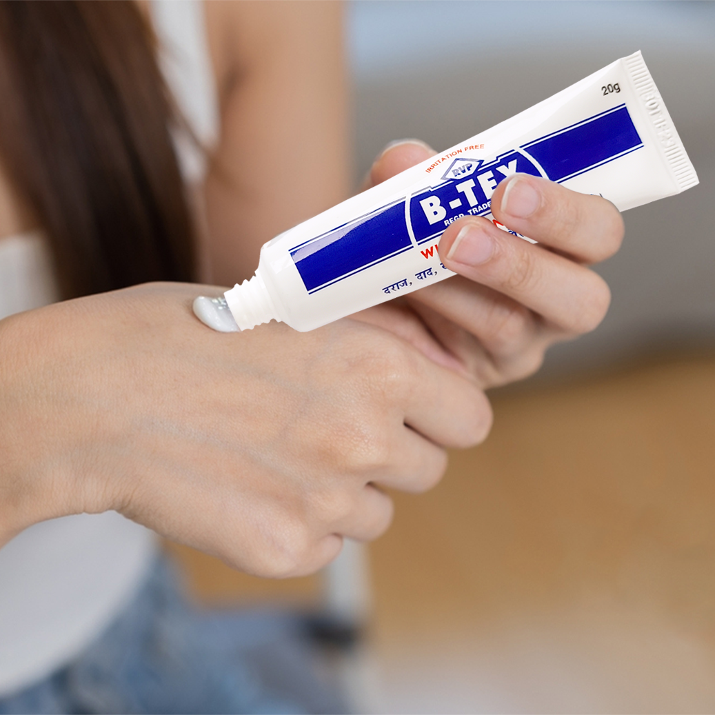 B Tex White Ointment Tube 20 gm