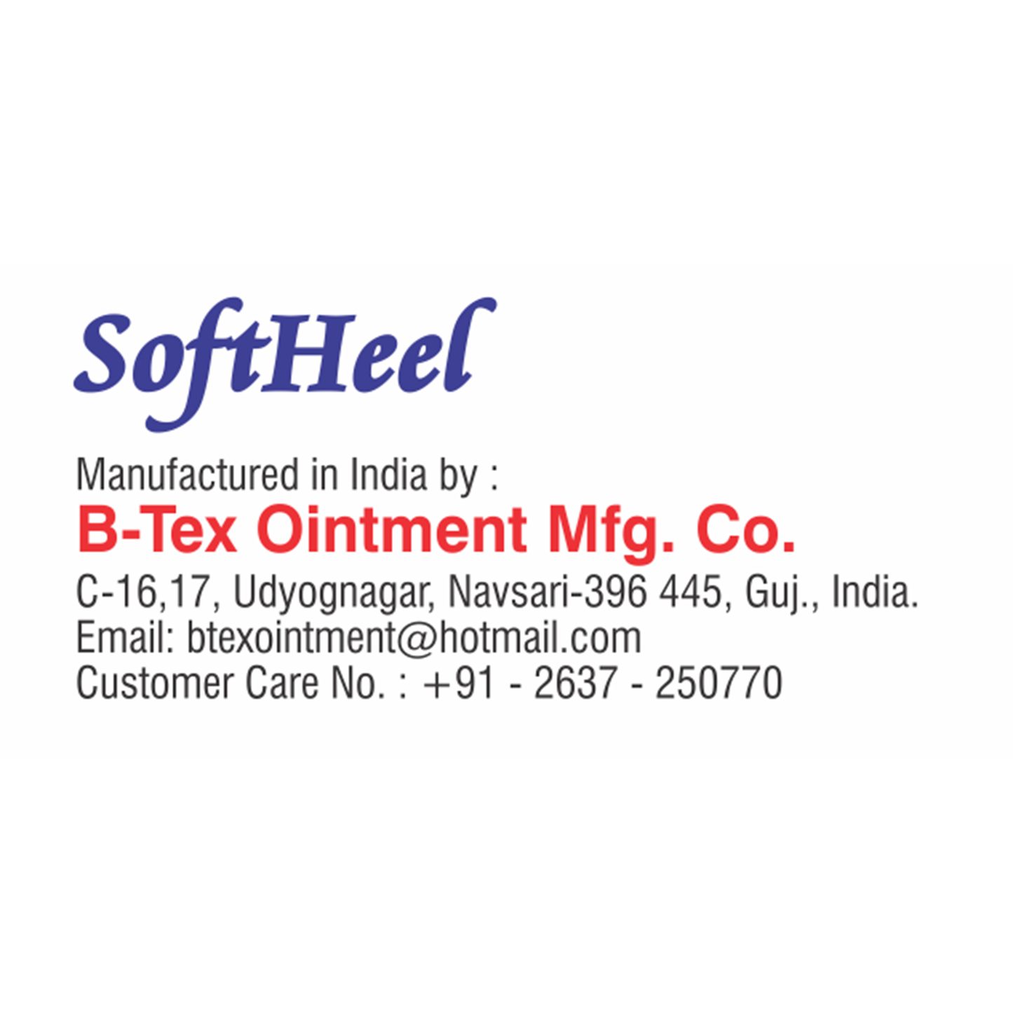 Softheel for cracked heels 15 gm