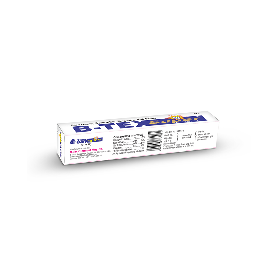 B Tex Super Ointment 12 gm