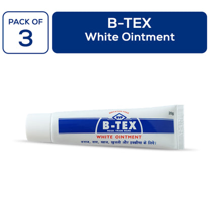 B Tex White Ointment Tube 20 gm